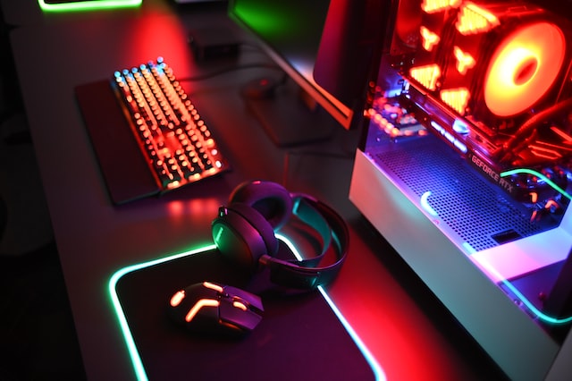 esports set up mouse keyboard
